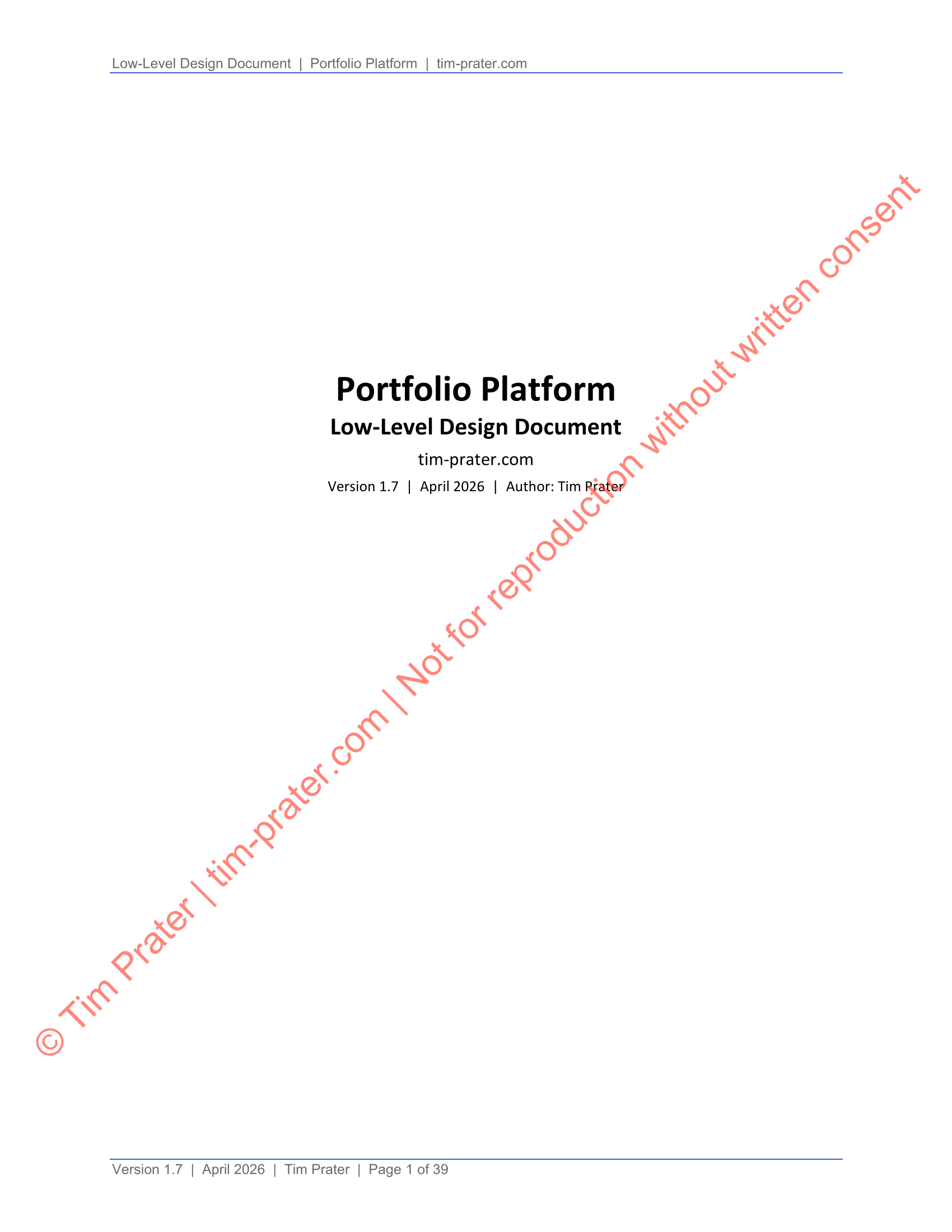 Low-Level Design (LLD) v1.7